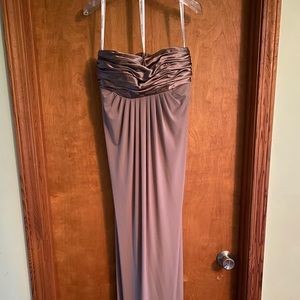 David’s Bridal Strapless gown